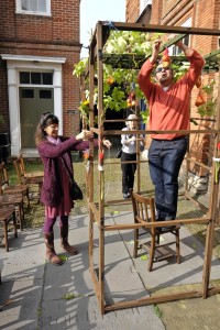 Building the Sukkah