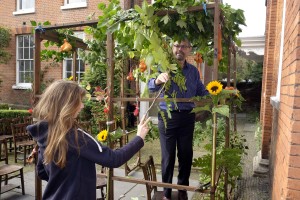 Building the Sukkah